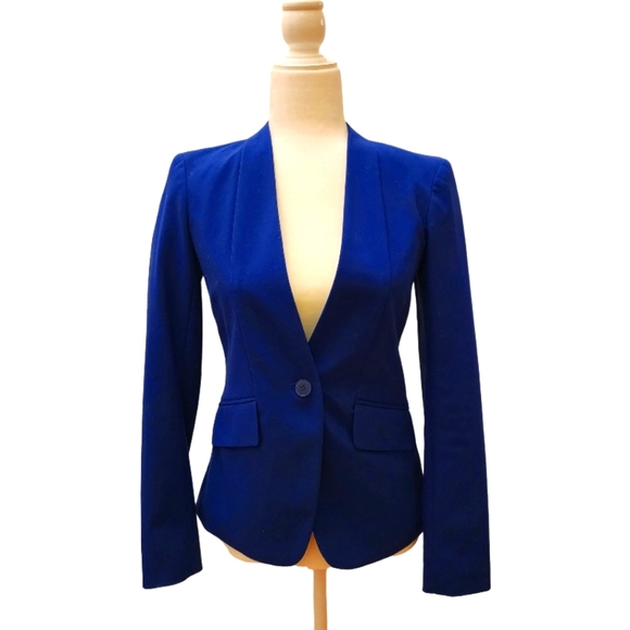 Jackets & Coats Blazer New York And Company Size Royal Blue Poshmark